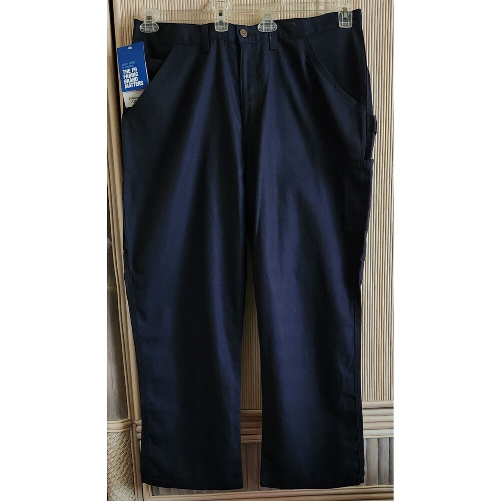 Riverside F/R Pants Men's Size 42x30 Blue Westex UltraSoft Flame Resistant NWT